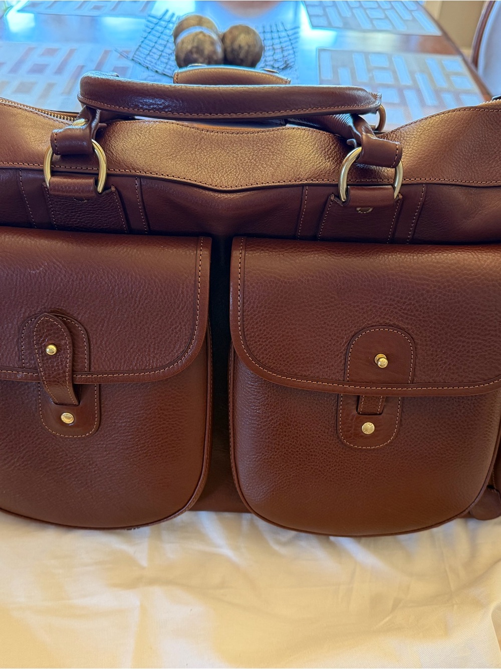Ghurka Express No 2 in Vintage Chestnut Leather